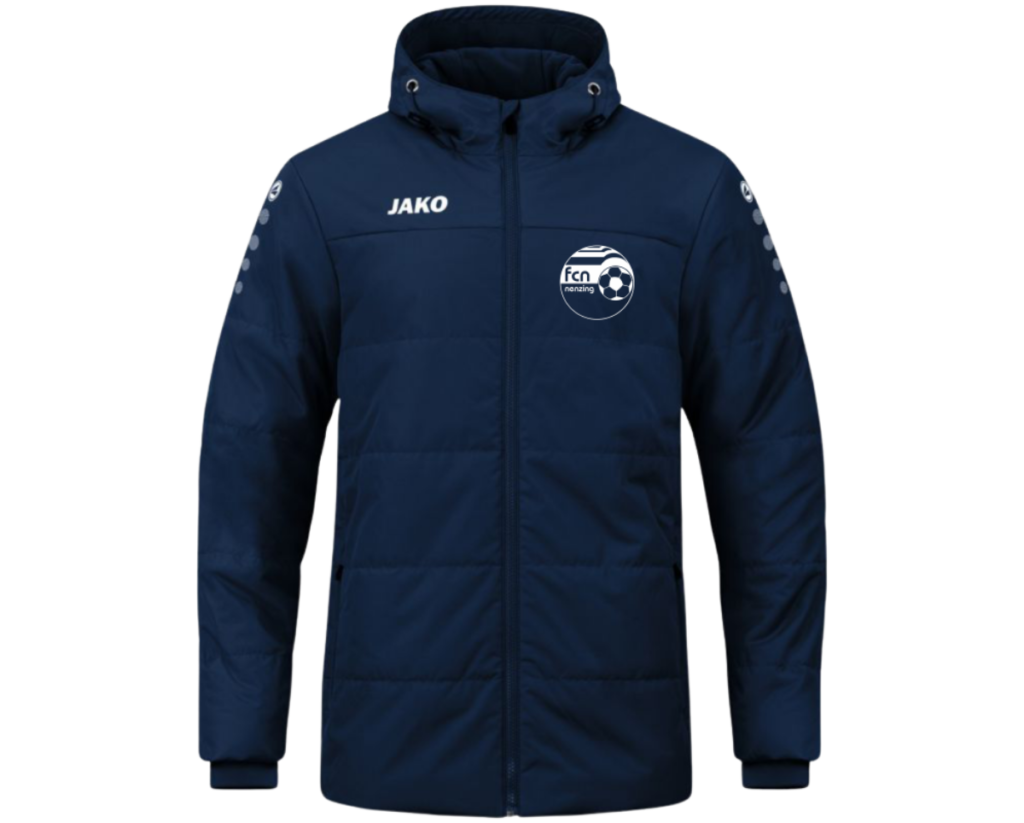 Coachjacke Team mit Kapuze